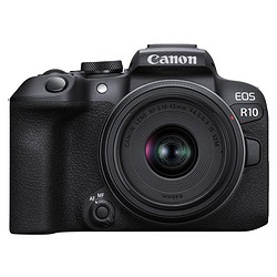 Canon EOS R10 + RF-S 18-45/4,5-6,3 IS STM +EF/R