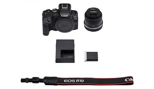 Canon EOS R10 + RF-S 18-45/4,5-6,3 IS STM +EF/R - 4