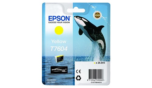 Epson T7604 yellow 25,9 ml Tinte - 1