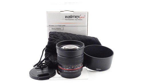 Gebraucht, Walimex Pro 85mm 1,4 AS IF OVP Sony A - 1