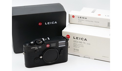 Gebraucht, Leica M6 TTL (0.85) schwarz - 1