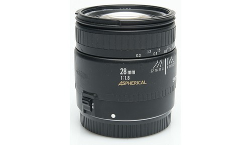Gebraucht, Sigma 28mm/1,8 Aspherical AF Canon - 1