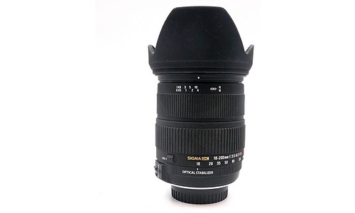 Gebraucht, Sigma 18-200mm 3,5-6,3 HSM OS Nikon