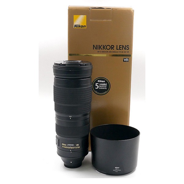 Gebraucht, Nikon AF-S Nikkor 200-500mm f/5.6E ED V