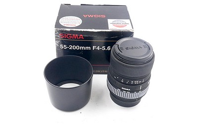 Gebraucht, Sigma 55-200mm F4-5.6 für Nikon