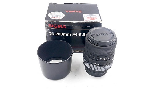Gebraucht, Sigma 55-200mm F4-5.6 für Nikon - 1