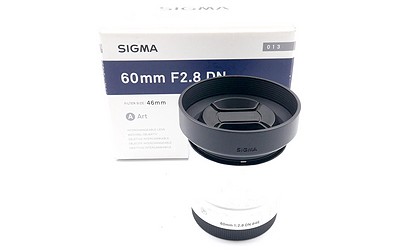 Gebraucht, Sigma 60mm 2,8 DN E-Mount