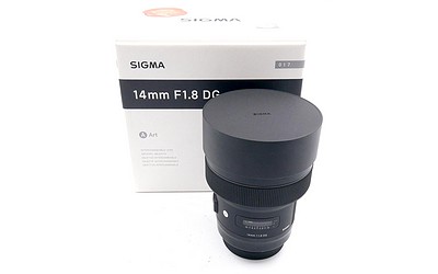 Gebraucht, Sigma 14mm 1:1,8 DG Canon