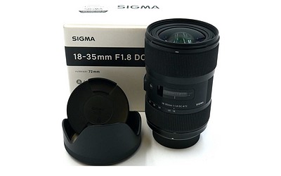 Gebraucht, Sigma 18-35/1,8 DC HSM Art Nikon F