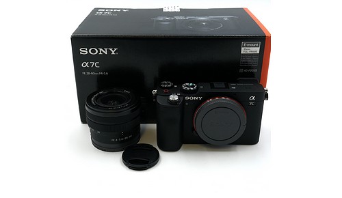 Gebraucht, Sony Alpha 7C schwarz + FE 28-60/4-5,6 - 1