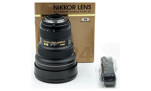 Gebraucht, Nikon AF-S Nikkor 14-24 mm f/2,8 G ED