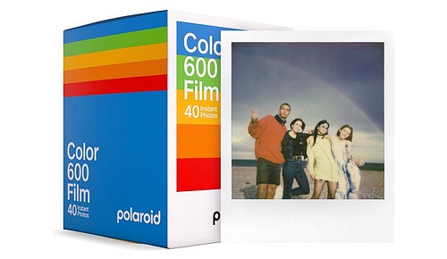 Polaroid 600 Color Sofortbildfilm 5er Pack - 1