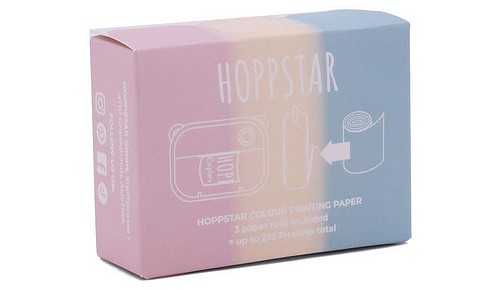 Hoppstar Papierrollen, 3er-Pack, pastel colours - 1