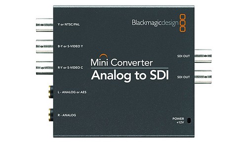 Blackmagic Mini Converter Analog to SDI 2 - 1