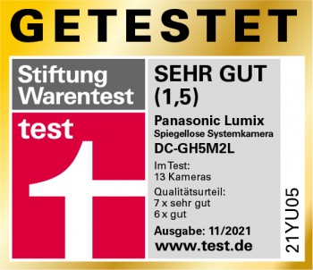 Stiftung Warentest Online 9/2021, Test in Print-Ausgabe: 11/2021 - SEHR GUT (1,5)